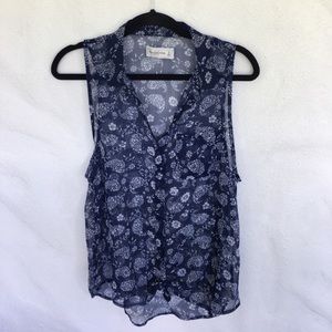Abercrombie sheer blouse